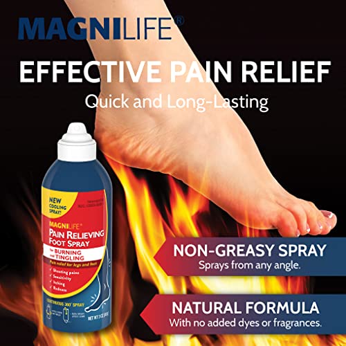 MagniLife sensación refrescante al aplicar en pies.