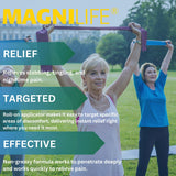 MagniLife alivio nervios en la mano, aplicación precisa.