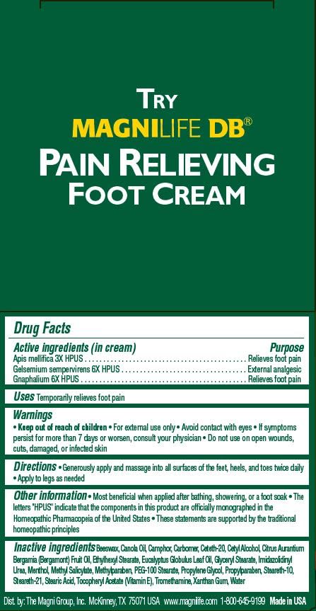MagniLife Crema para Pies: aplicación suave para masajes diarios.