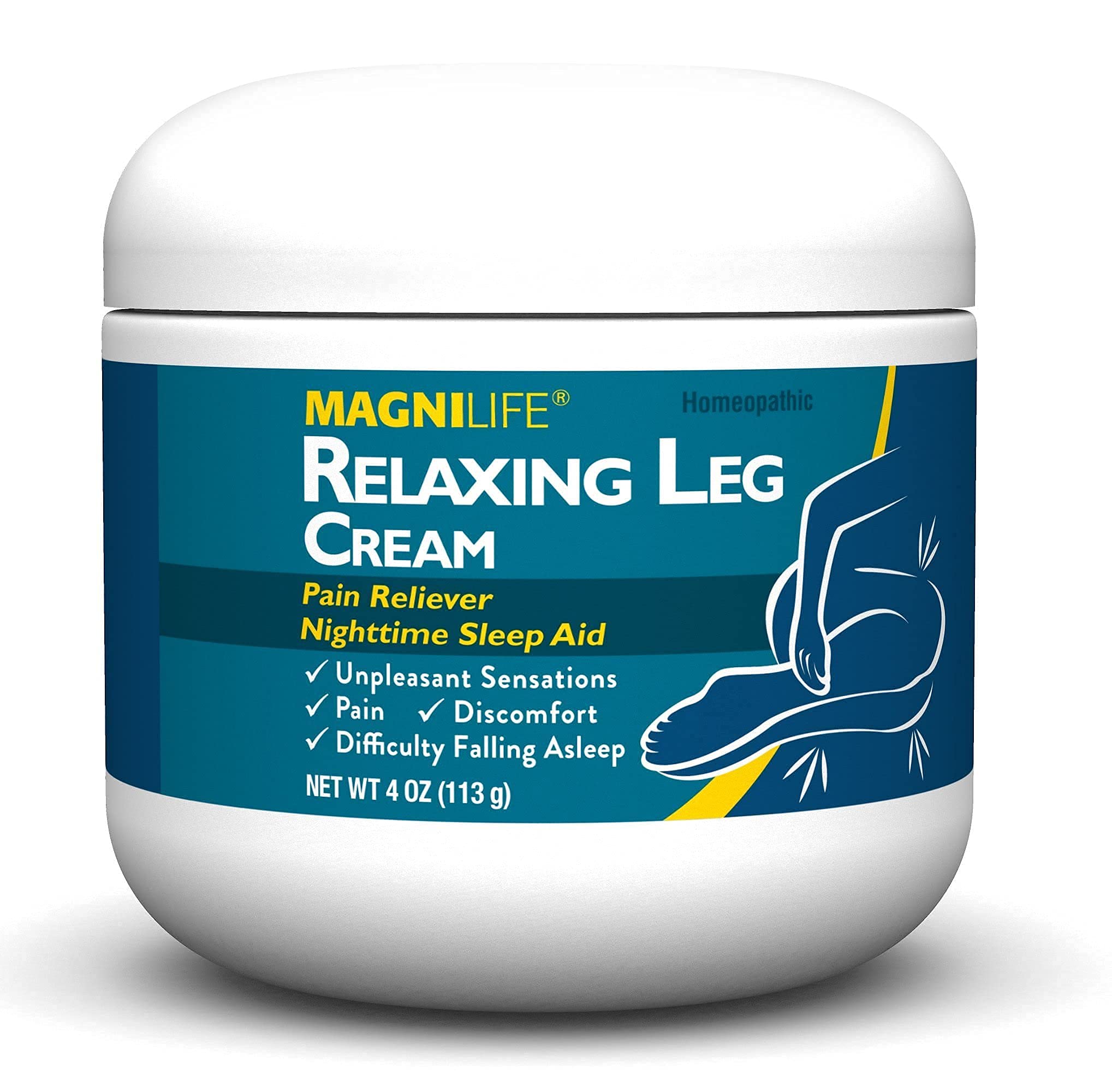 MagniLife Crema Relajante, textura no grasa para una sensación suave.