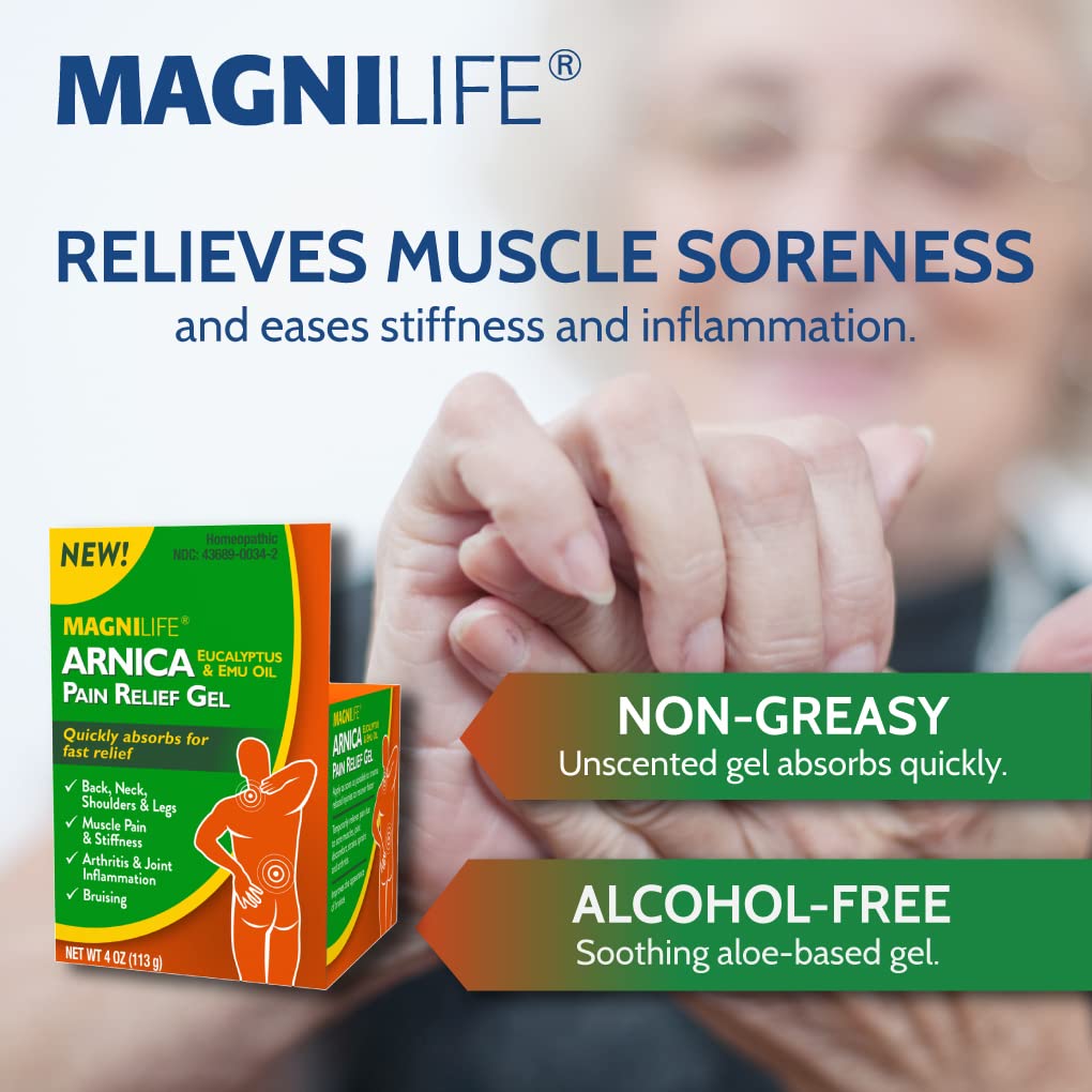MagniLife Arnica Gel absorción rápida para dolor muscular