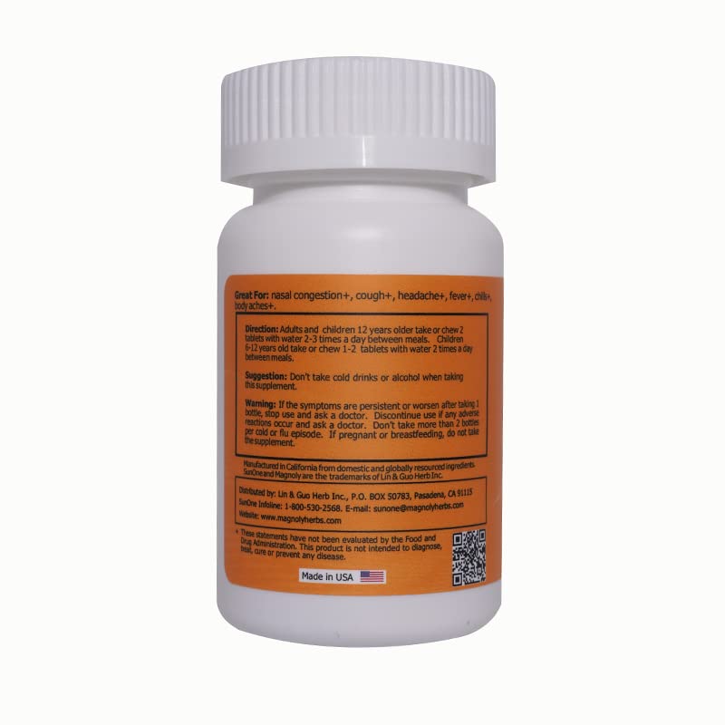 Tabletas masticables Magnoly SunOne para consumo cómodo