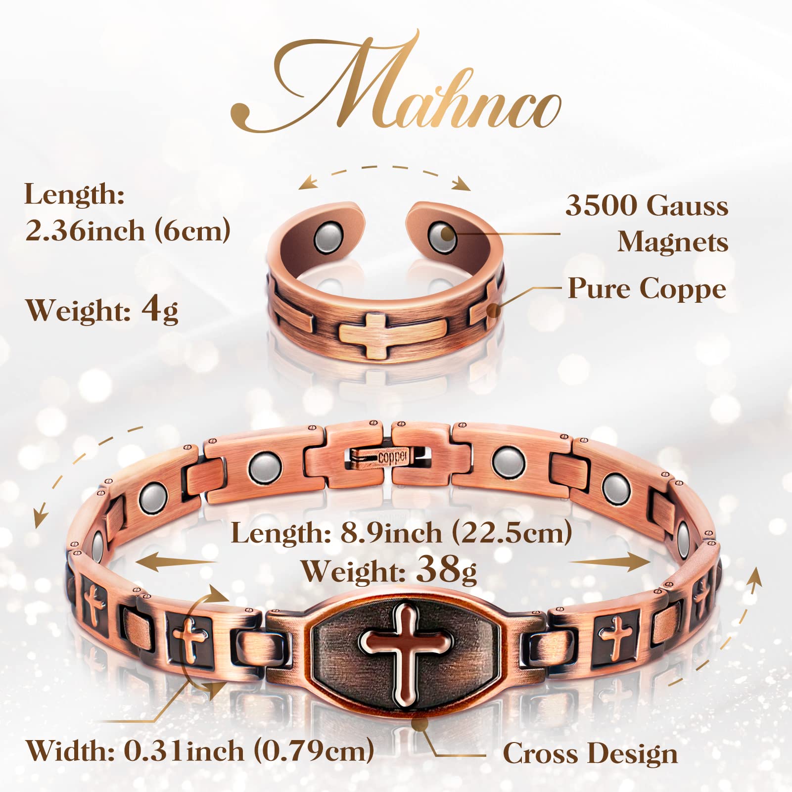 Herramienta de ajuste Mahnco para modificar la pulsera en casa