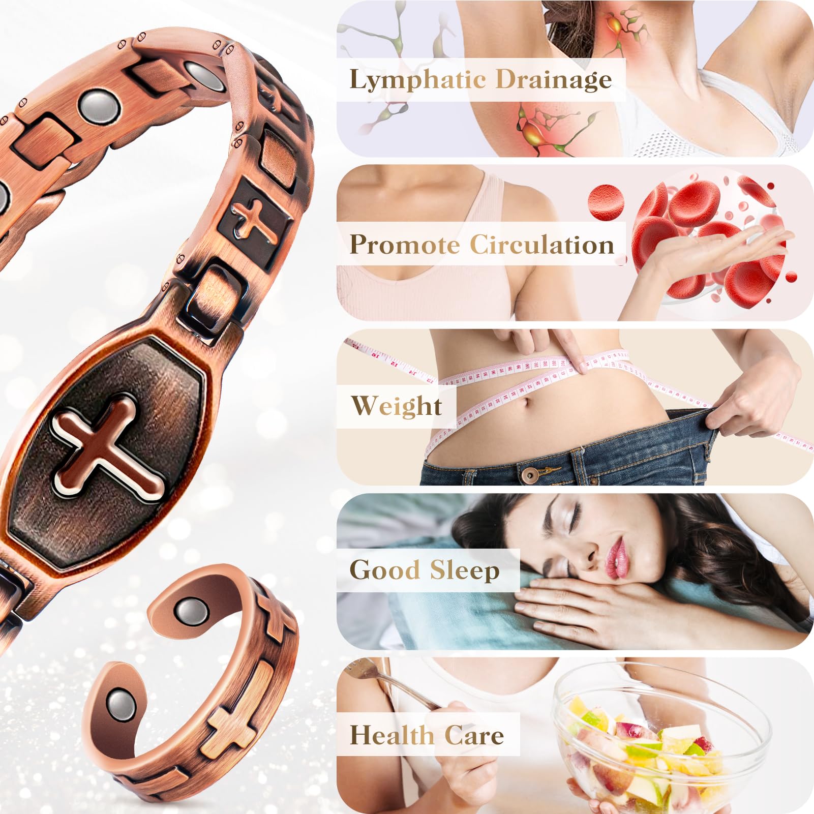 Cobre 100% puro Mahnco, superficie resistente y durable