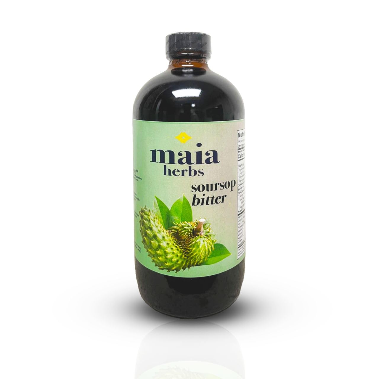 Maia Herbs: botella de guanábana para uso diario.