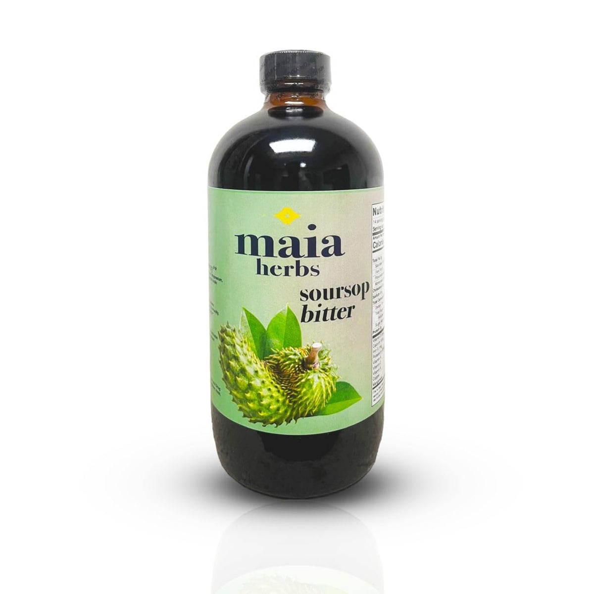 Maia Herbs: botella de guanábana para uso diario.