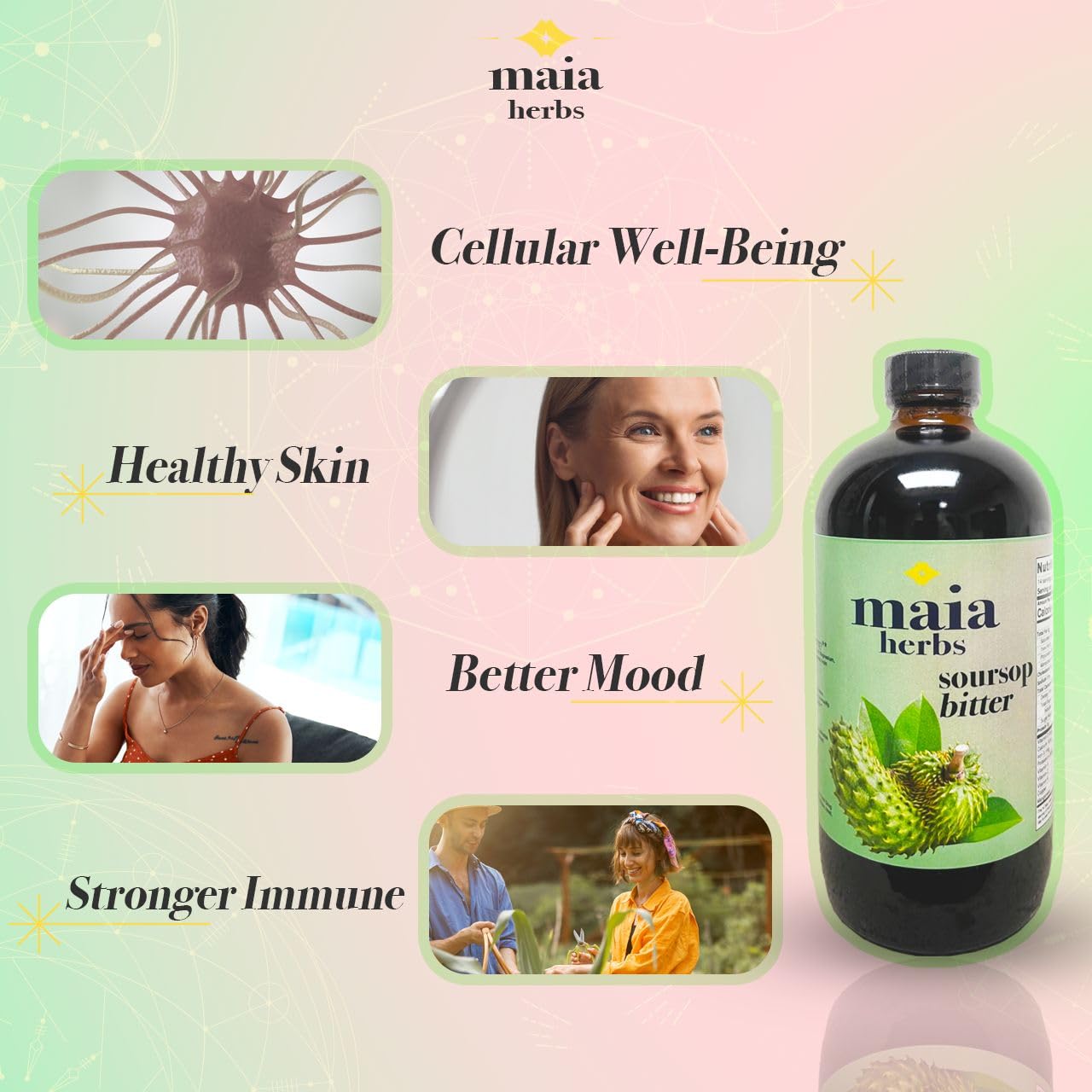 Maia Herbs: dosis versátil para apoyar digestión y energía.