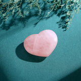 MAIBAOTA decoración de escritorio con corazón de cuarzo rosa, armonía