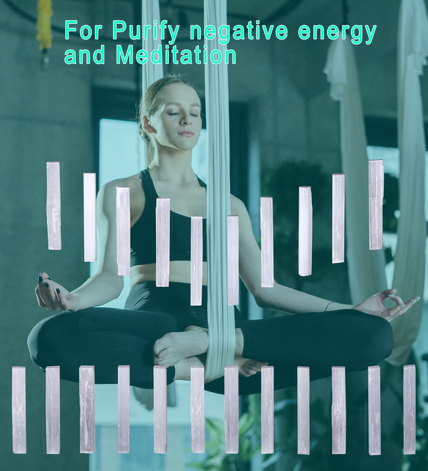MAIBAOTA protección energética selenita en hogar u oficina.