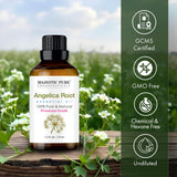 Majestic Pure Aceite Angelica Raíz para difusor y aromaterapia.