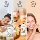 Majestic Pure Aceite Coco Fraccionado: uso facial suave para limpieza e hidratación