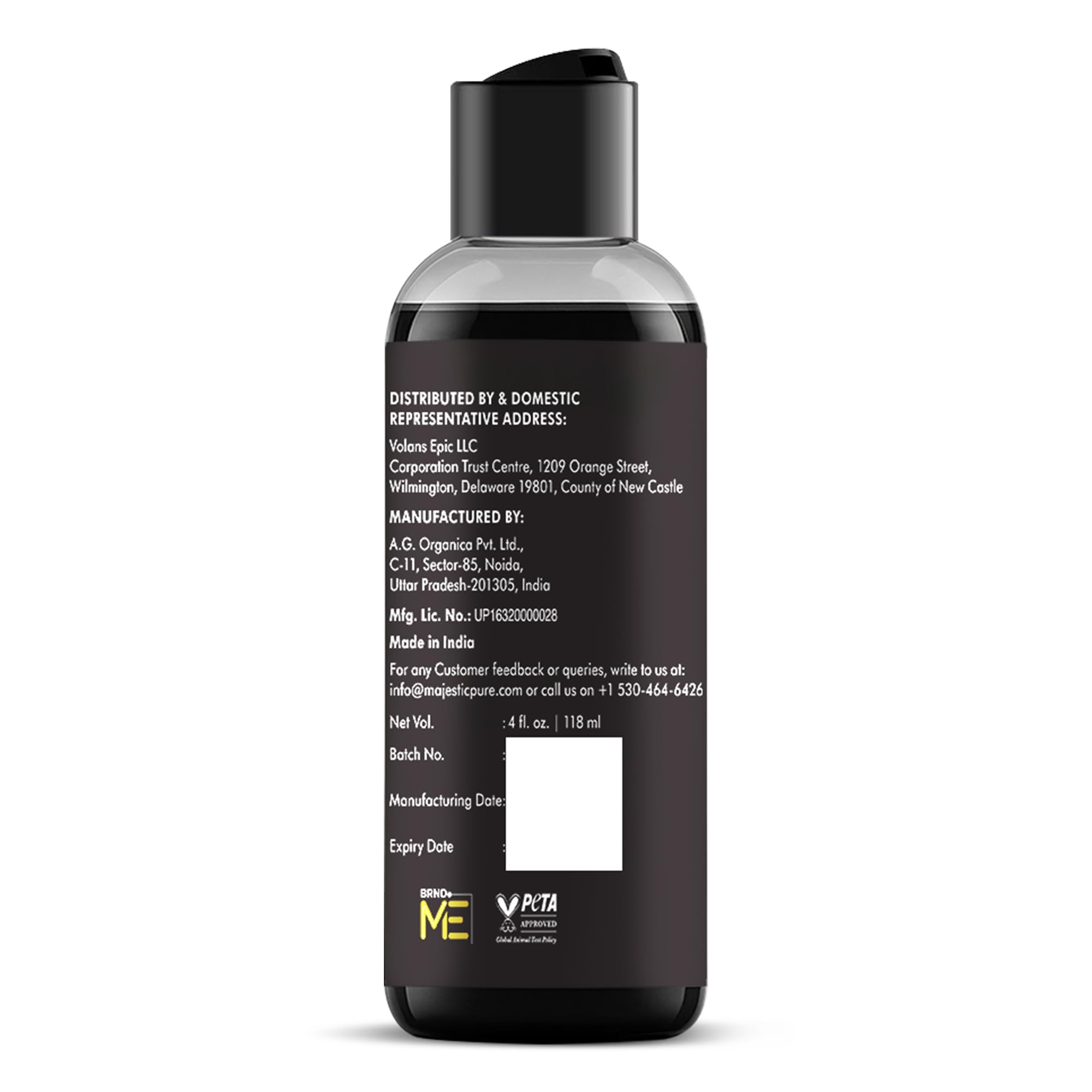 Majestic Pure embalaje y caja, experiencia de compra confiable.