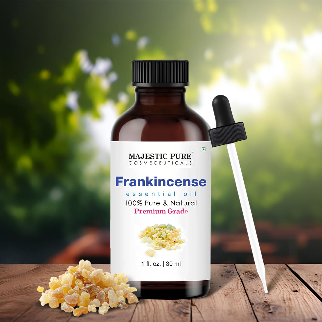 Majestic Pure frasco ámbar protege la pureza y facilita almacenamiento