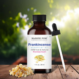 Majestic Pure frasco ámbar protege la pureza y facilita almacenamiento