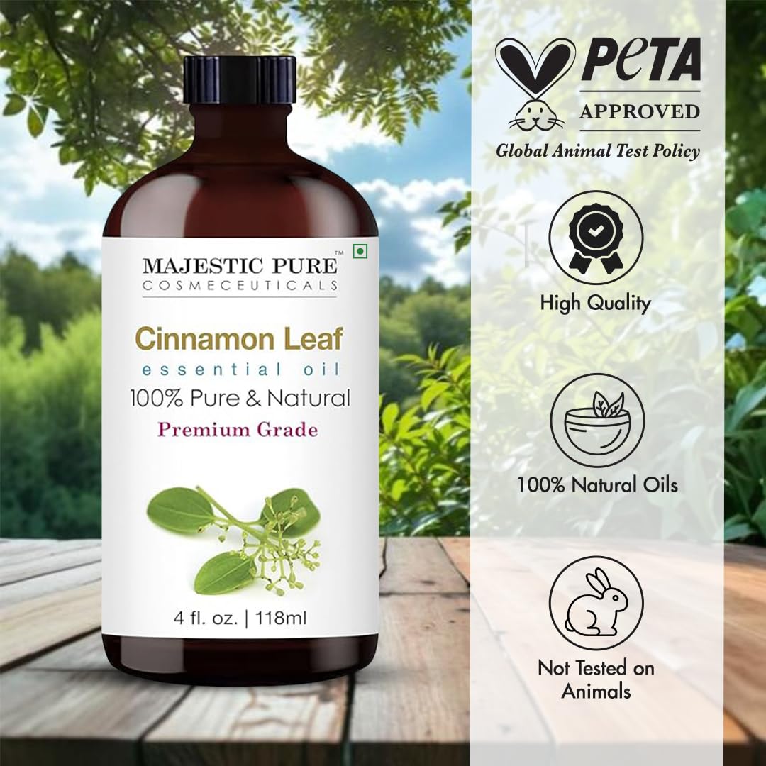 Majestic Pure canela: gotero integrado para controlar la dosis y evitar desperdicios.
