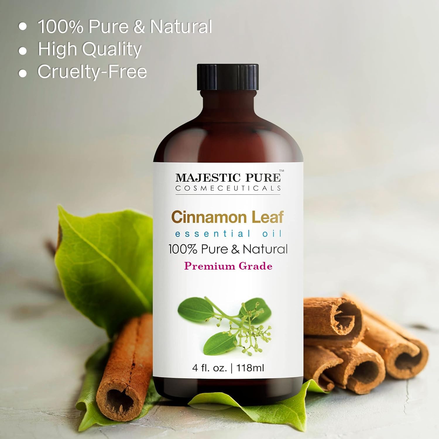 Canela Majestic Pure para difusor: uso versátil en diffusiones aromáticas.