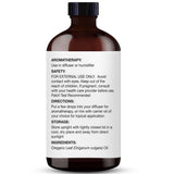 Aplicación de gotas de Majestic Pure Aceite de oregano para aromaterapia suave