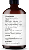 Aceite de Menta Majestic Pure en envase de vidrio ámbar para conservación.