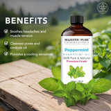 Origen del aceite Majestic Pure Menta en regiones selectas