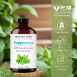 Aceite de Menta Majestic Pure para velas artesanales con nota fresca.