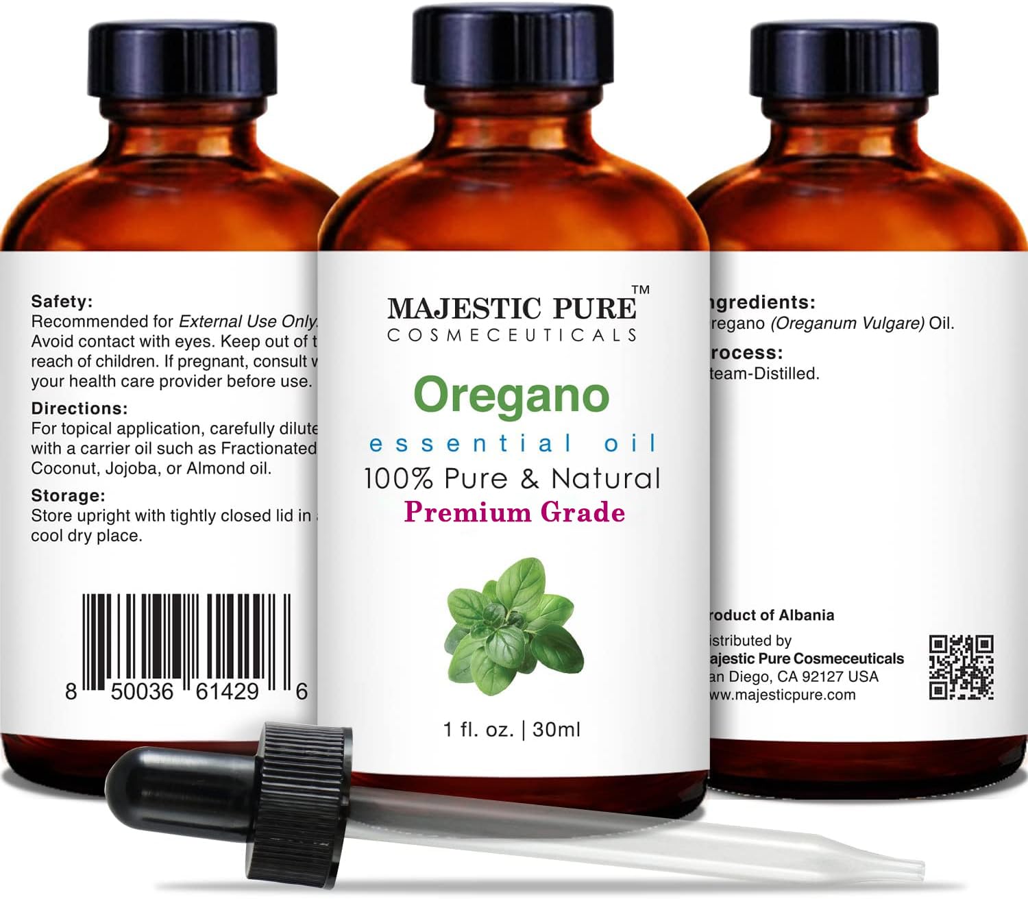 Majestic Pure Aceite de Orégano para velas artesanales
