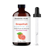 Majestic Pure aceite de pomelo para difusor con aroma fresco.