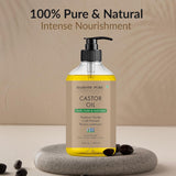 Majestic Pure aceite de ricino hidratación intensa para piel seca