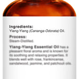 Control de dosis con gotero de Majestic Pure Ylang Ylang para uso seguro.
