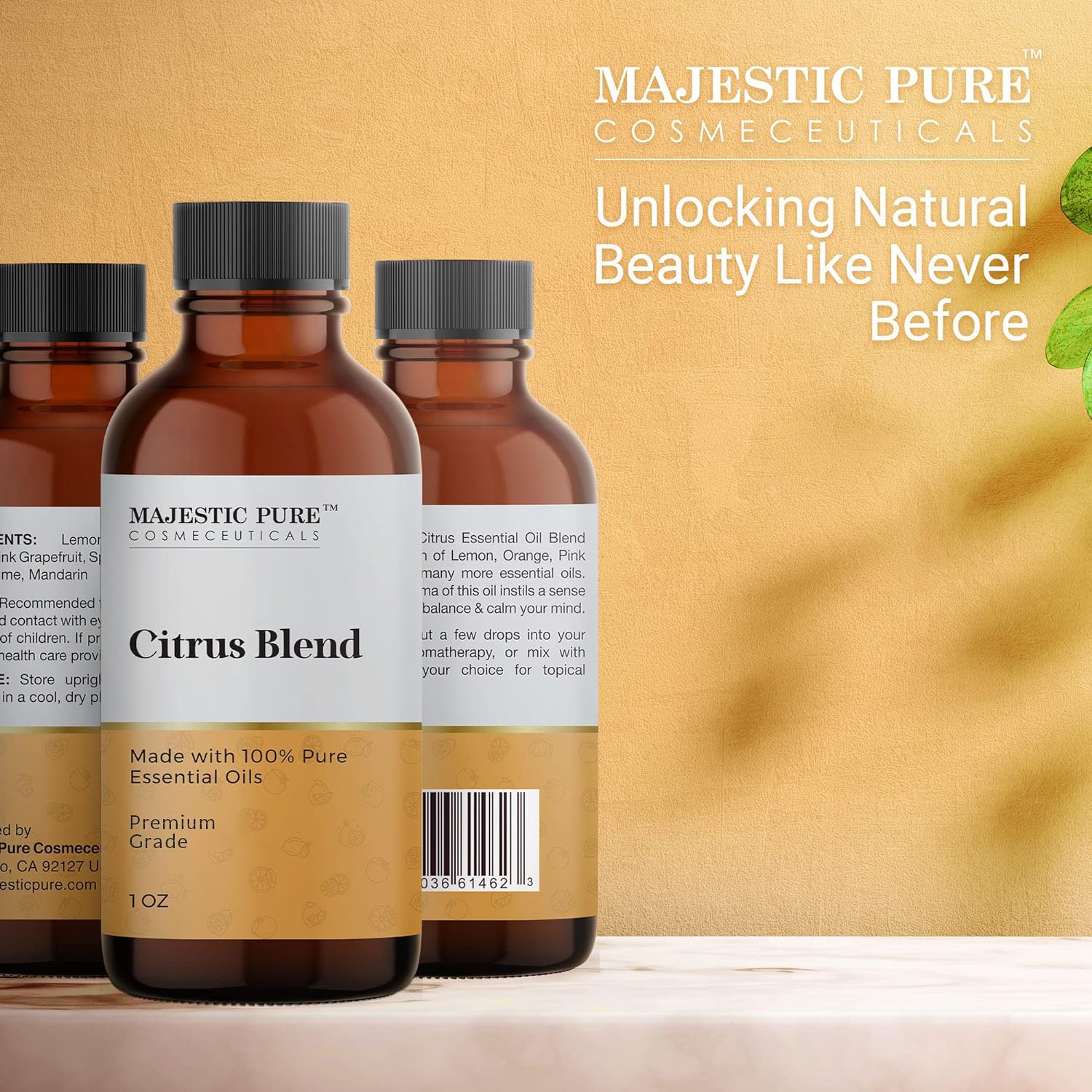 Majestic Pure CuentaGotas Euro para dosificar aceites esenciales fácilmente.