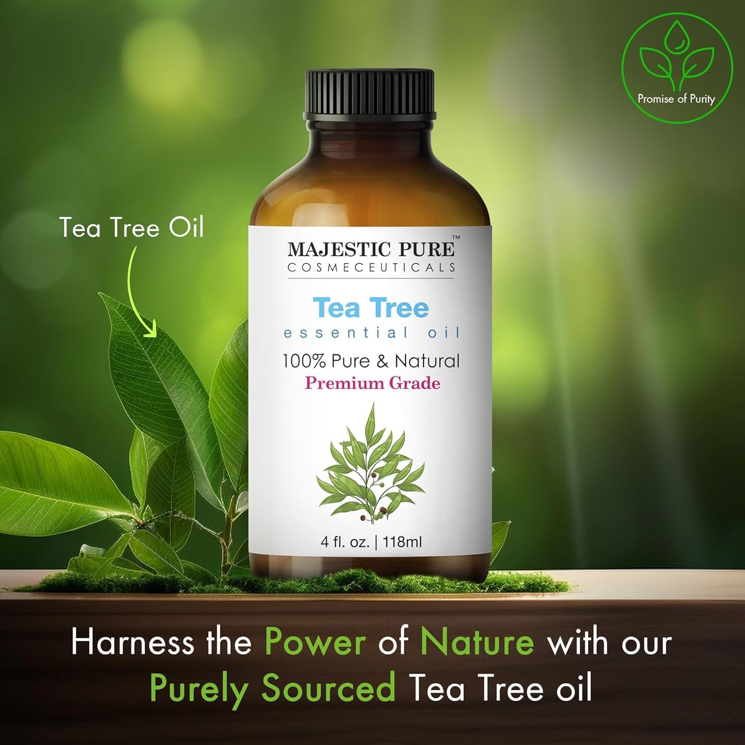 Aceite de árbol de té Majestic Pure listo para velas caseras