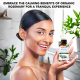Majestic Pure romero, aceite esencial para cabello saludable y brillo suave.