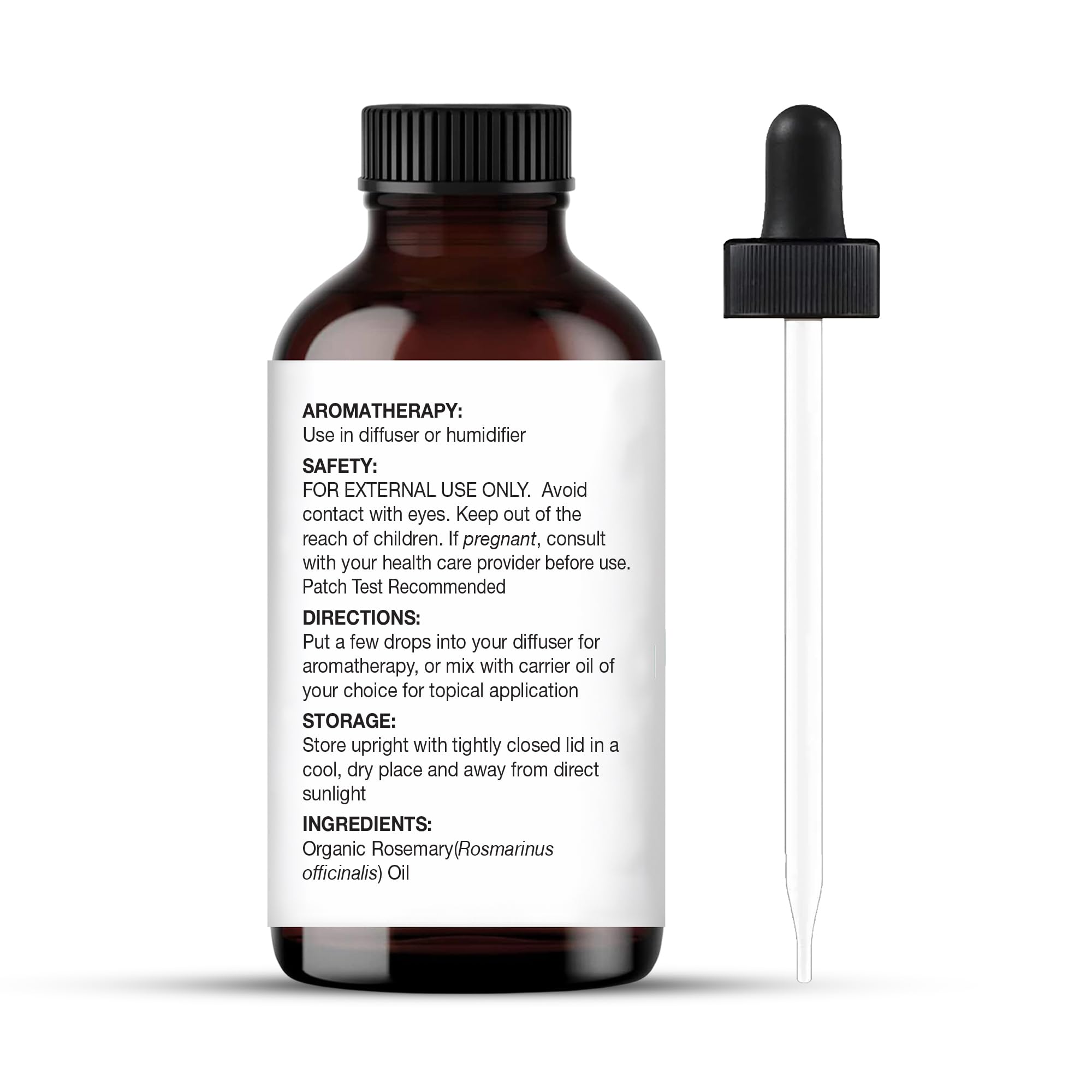 Majestic Pure romero, aceite esencial para masaje relajante durante la rutina nocturna.