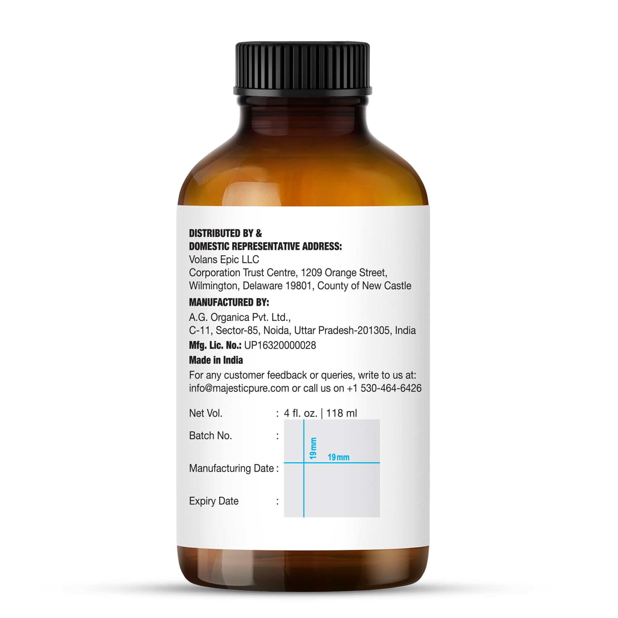 Aroma cítrico de naranja Majestic Pure para ambientar espacios