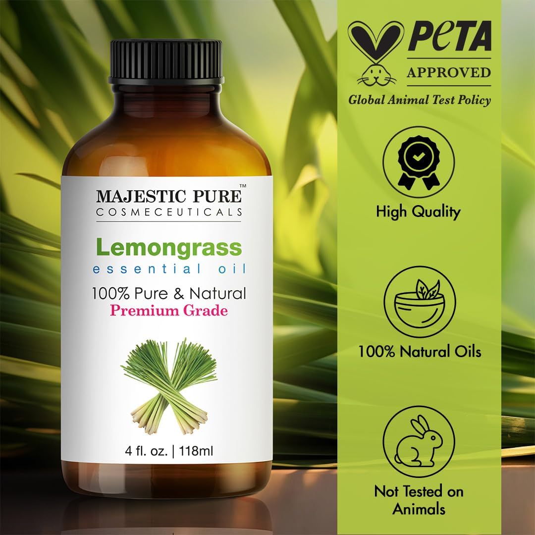 Majestic Pure Lemongrass: difusor para ambiente con aroma cítrico natural