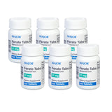 MAJOR: tableta Ferrate de 27 mg, frente del envase para consumo diario.
