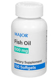 MAJOR Aceite de Pescado: cápsulas blandas en la botella, consumo diario sencillo.