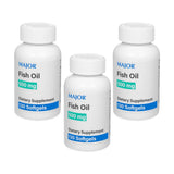 MAJOR Aceite de pescado omega-3 en botella para uso diario.