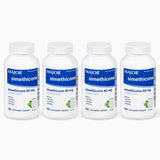 MAJOR alivio de gases: imagen de pack4 con tabletas masticables de 80 mg.