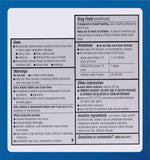 MAJOR Banophen minitabs 25 mg, empaque principal para almacenamiento.