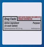 MAJOR Banophen minitabs 25 mg, uso diario para síntomas alérgicos.