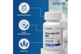 MAJOR Bisacodyl 5 mg, envase de lote, control de trazabilidad y frescura.