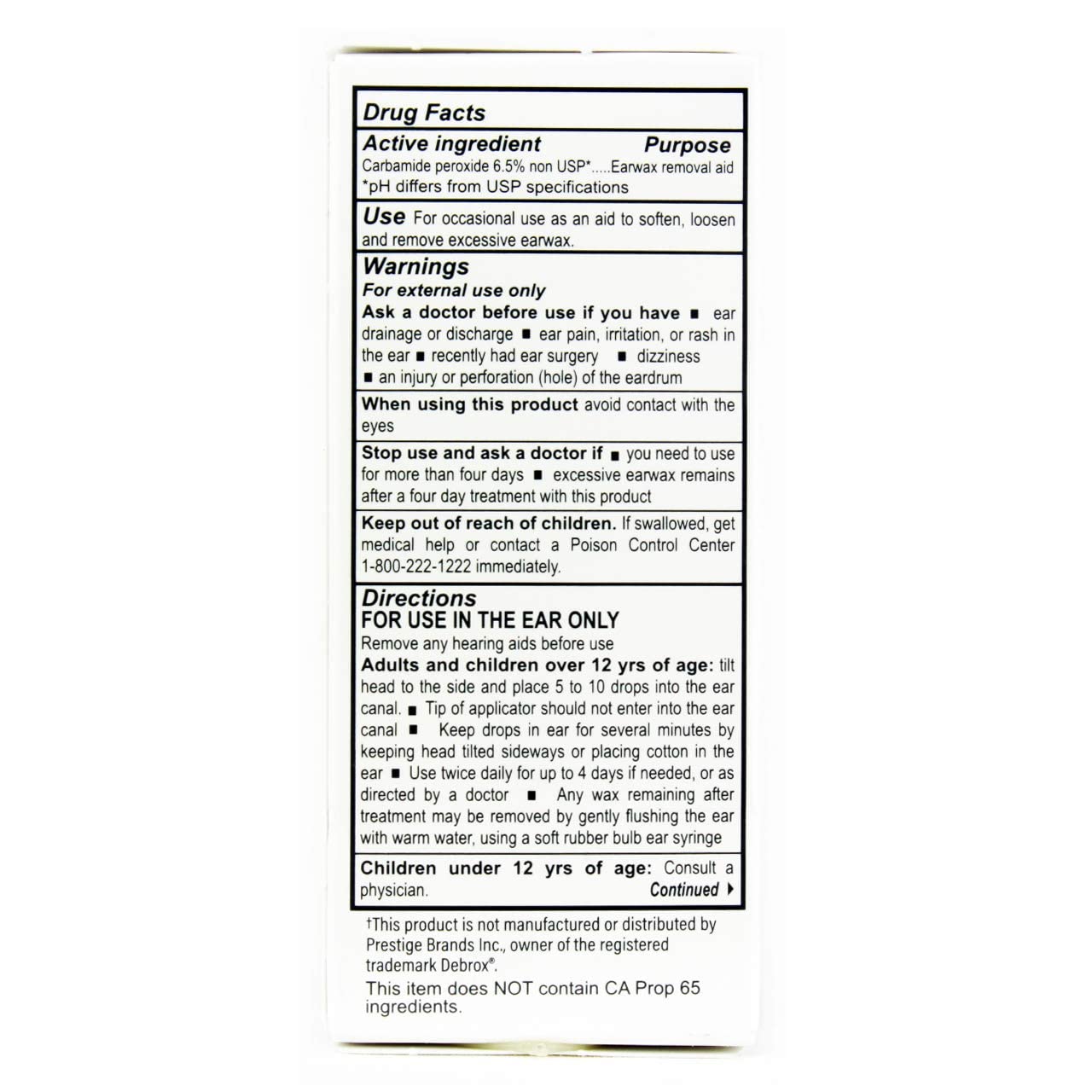 MAJOR botella de 15 ml con tapa segura para almacenamiento.