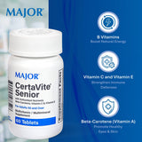 MAJOR CertaVite beta-caroteno primer plano: apoyo antioxidante para piel y ojos