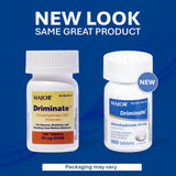 MAJOR Driminate: pastillas blíster, alivio rápido ante náuseas y vértigo.