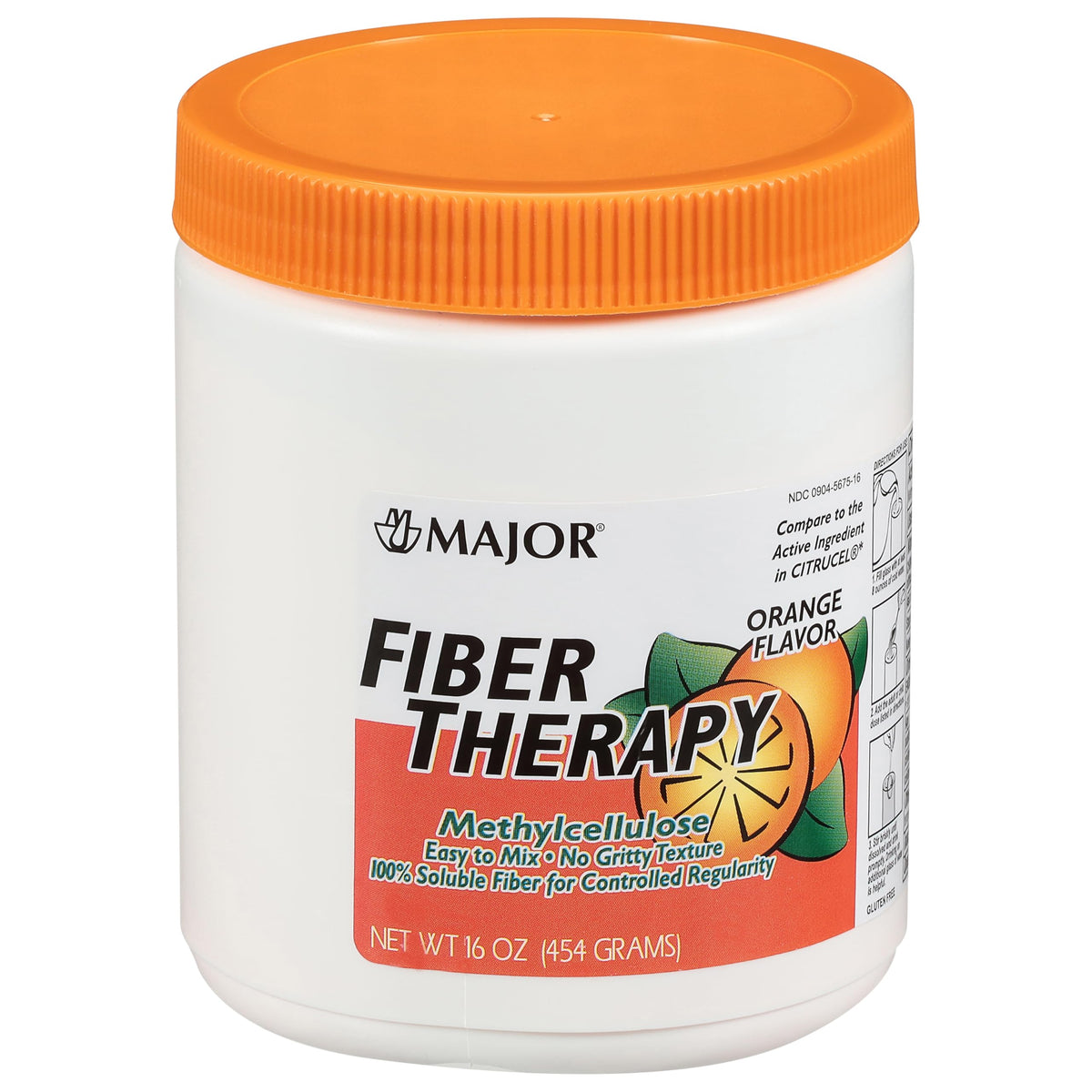 MAJOR Fiber Therapy polvo de metilcelulosa se mezcla fácilmente en agua.