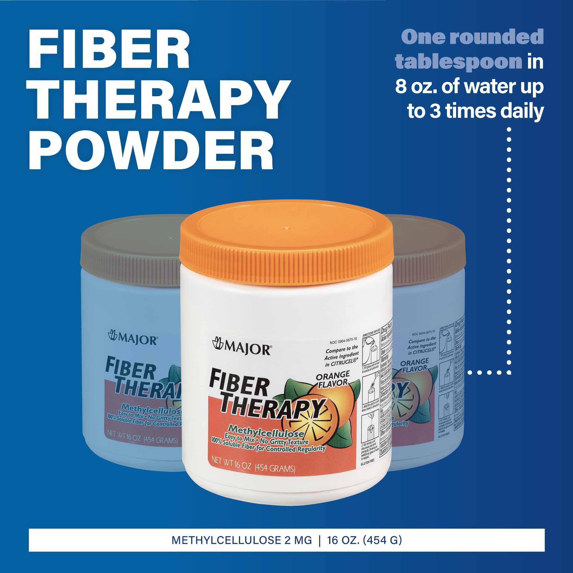 MAJOR Fiber Therapy textura suave al disolver, sin grumos.