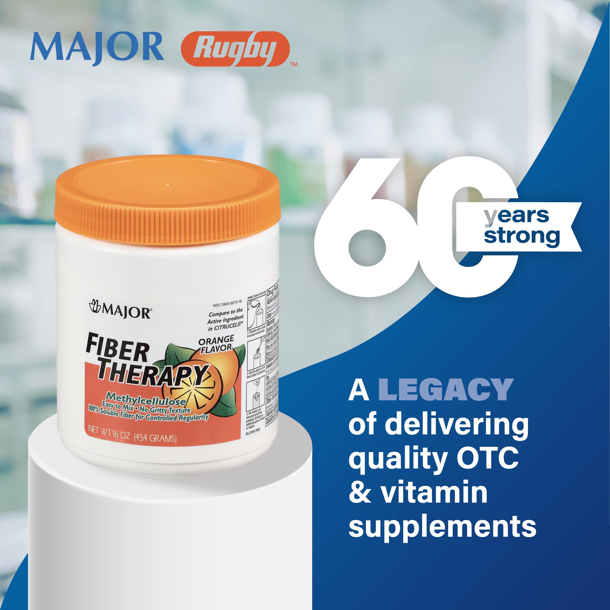 MAJOR Fiber Therapy uso diario para apoyar la regularidad.