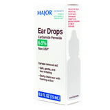 MAJOR gotas para el oído con microespuma facilita retirar cerumen.