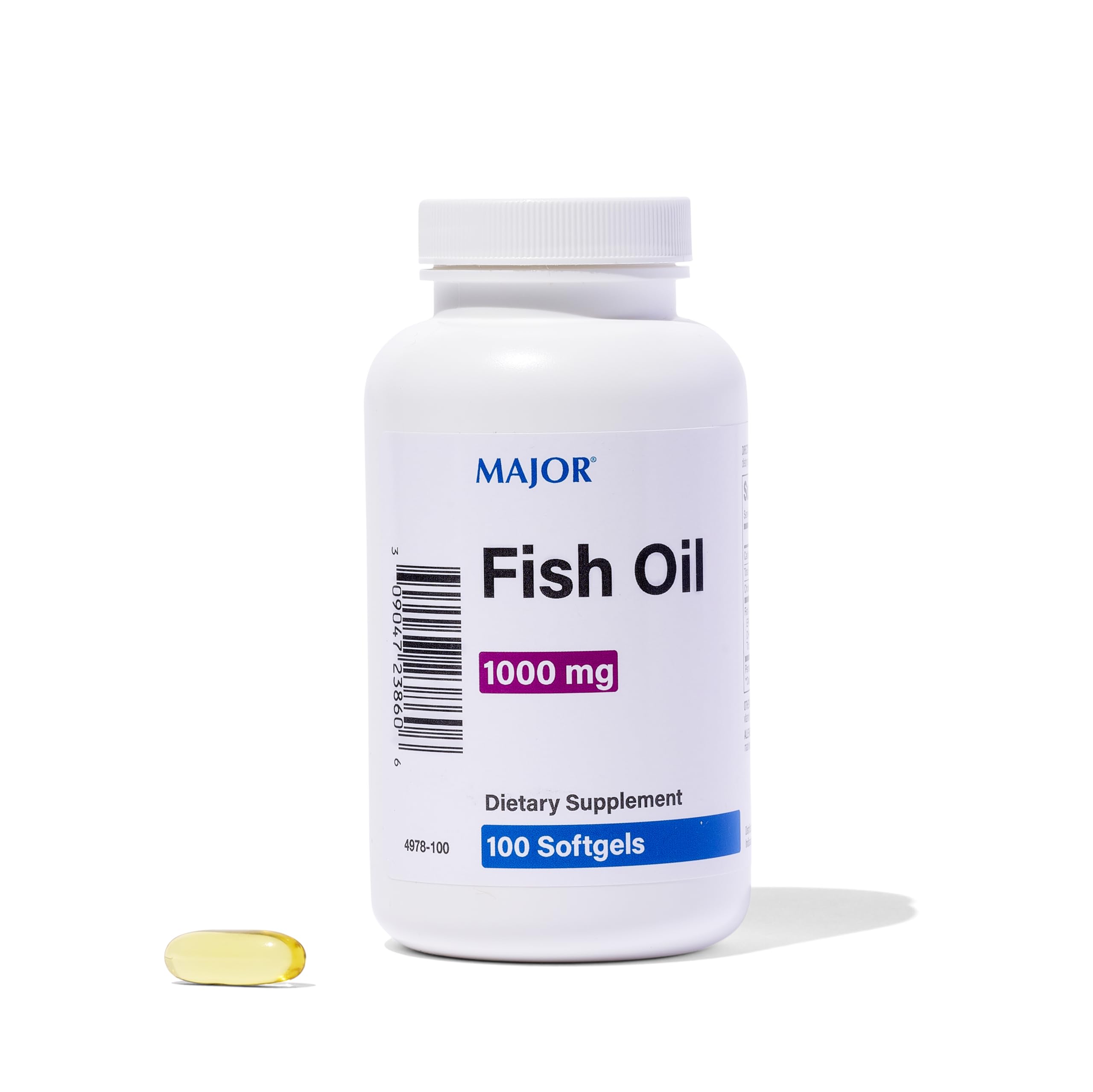 MAJOR Omega-3: botella de aceite de pescado para uso diario