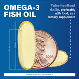 MAJOR Omega-3, cápsulas para apoyar una dieta saludable con EPA y DHA.